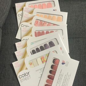 Color Street Bundle 8 packs with 2 bonus